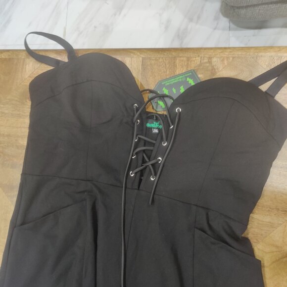 Unique Vintage Weasel Wear Nubia  jumpsuit size 2xl New (fits 1X) - Picture 2 of 4